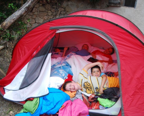 nits d'acampada
